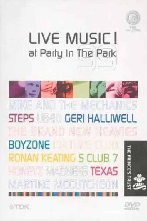 Poster for Party in the Park 1999