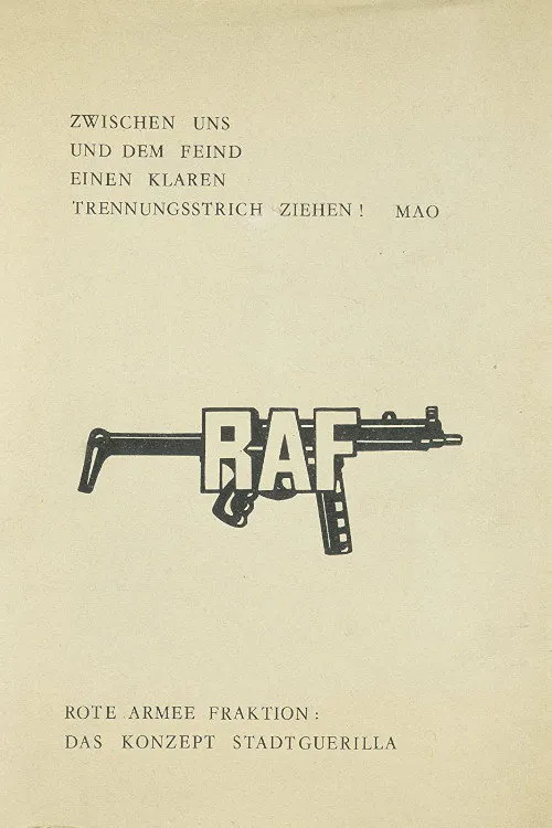 Poster for The RAF: the Red Army Fraction