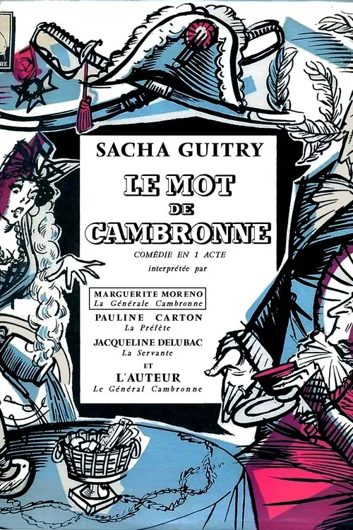 Poster for Le Mot De Cambronne