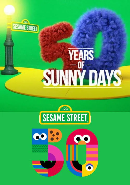 Poster for Sesame Street: 50 Years of Sunny Days