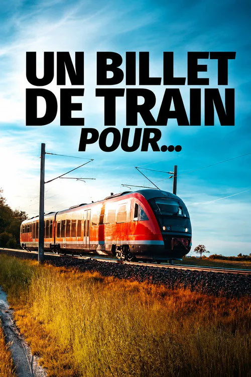 Poster for With the Train Through