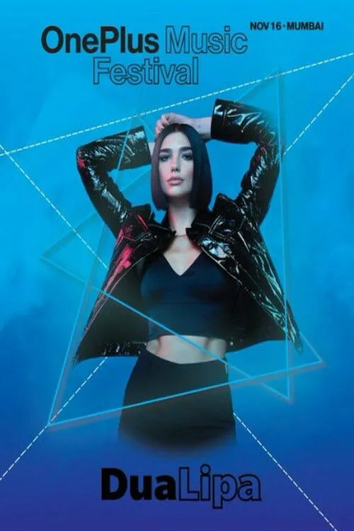 Poster for Dua Lipa - OnePlus Music Festival 2019 Mumbai - India