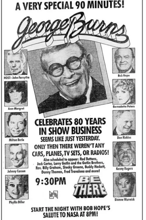 Poster for George Burns Celebrates 80 Years in Show Business