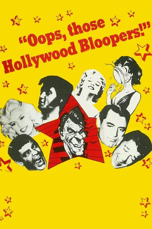 Poster for Oops, Those Hollywood Bloopers!