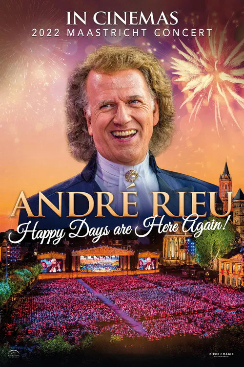 Poster for André Rieu - Happy Days Are Here Again!