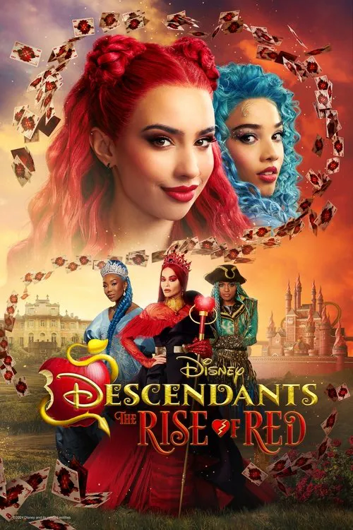 Poster for Descendants: the Rise of Red